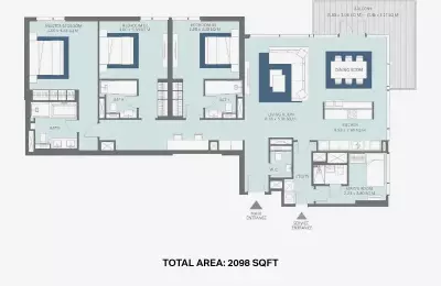 Meraas Bluewaters Residences - 4